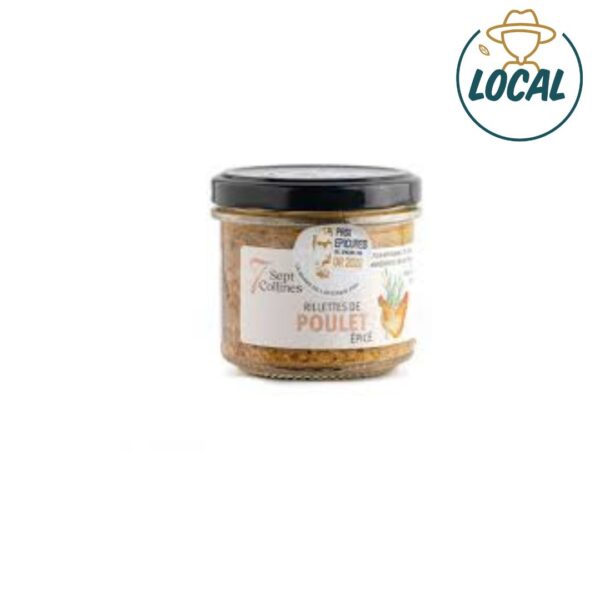 rillettes de poulet les 7 collines